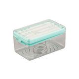 Multifunctional Soap Box with Bubbler Soap Tray Soap Saver Case for Bathroom Gym Business Trip
