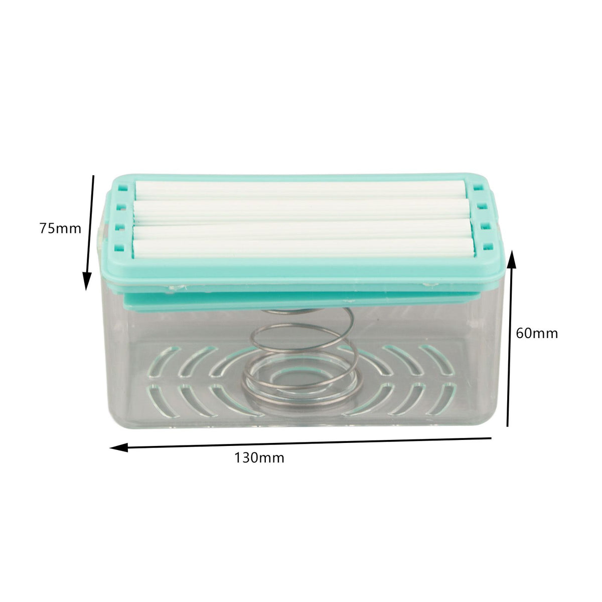 Multifunctional Soap Box with Bubbler Soap Tray Soap Saver Case for Bathroom Gym Business Trip