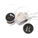 Ramadan LED String Light Decoration Wooden Hollow Letters Pendant for Ramadan Eid Mubarak Home Decor