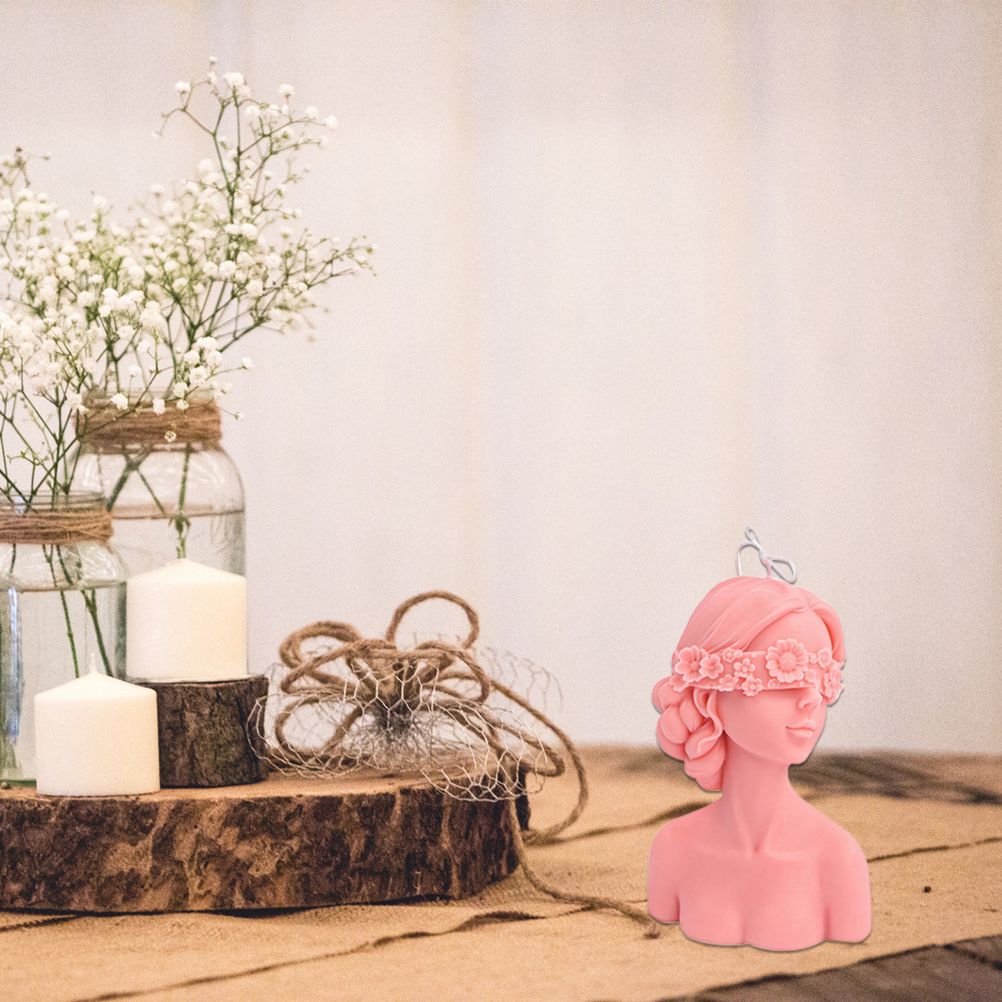 DIY Silicone Candle Mold 3D Silicone Casting Candle Mould Candle Making Mould Lady Body Shape Silicone Mold