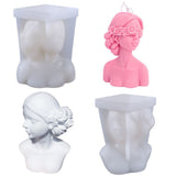 DIY Silicone Candle Mold 3D Silicone Casting Candle Mould Candle Making Mould Lady Body Shape Silicone Mold