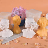 DIY Silicone Candle Mold 3D Silicone Casting Candle Mould Candle Making Mould Lady Body Shape Silicone Mold