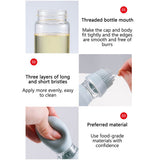 Oil Bottle with Silicone Brush Oil Dispenser Silicone Dropper Measuring Oil Container for Kitchen Cooking Frying Baking