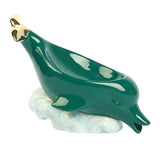 Dolphin Ceramic Soap Box Drain Soap Dish Box Bathroom Supplies Home Decoration Accessories Drain Soap Holder - Extra Image