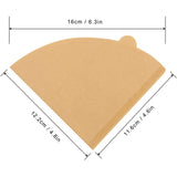 100 Pcs V60 Cone Coffee Filters Paper Coffee Filters #2 Cone Paper Natural Coffee Filters