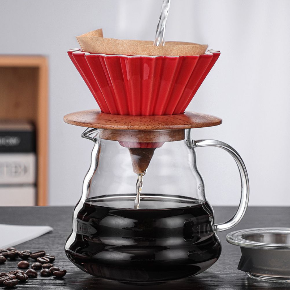 100 Pcs V60 Cone Coffee Filters Paper Coffee Filters #2 Cone Paper Natural Coffee Filters