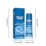 50mL Strong Shoe Glue Multi Purpose Waterproof Shoe Restores Glue Sneakers Leather Shoes Glue Adhesive - Side View