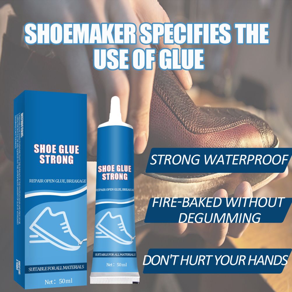 50mL Strong Shoe Glue Multi Purpose Waterproof Shoe Restores Glue Sneakers Leather Shoes Glue Adhesive