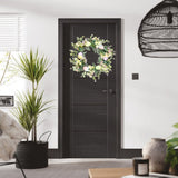 Easter Wreath Easter Eggs Daisy Garland Simulation Plants Door Hanger Easter Decoration - Extra Image