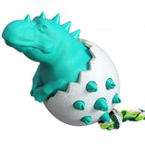 Funny Dinosaur Egg Dog Chew Pet Toys Durable Rubber Dog Toy Ideal for Puppy Dogs Clean Teeth and Prevent Dental Calculus