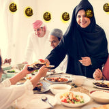 Ramadan Eid String Light Battery Operated Moon Star Lamp Mubarak Moon LED String Lights for Indoor Ramadan Festival Decorations