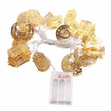 Ramadan Eid String Light Battery Operated Moon Star Lamp Mubarak Moon LED String Lights for Indoor Ramadan Festival Decorations