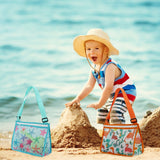 Children Beach Mesh Bag Kids Outdoor Net Storage Bag with Adjustable Strap Kids Sand Crossbody Bag for Toy - Extra Image