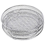 3 Pcs/Set Air Fryer Rack for 4.2QT-5.8QT Air Fryer Three Stackable Dehydrator Racks Stainless Steel Air Fryer Stand Air Fryer Accessories