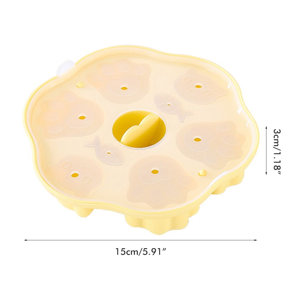 Silicone Steamed Cake Mold Multi Cavity Pastry Food Cute Mould DIY Non Stick Mould Set for Baby Kitchen Baking Tool