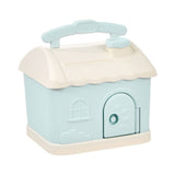 Cartoon House Piggy Bank with 3D Sticker DIY Storage Money Box for Kids Adults Savings Coins Banknotes Box Gift