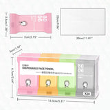 Compressed Travel One Time Towel Portable Camp Outdoor Large and Thick Washcloths Soft Convenient Towels - Side View