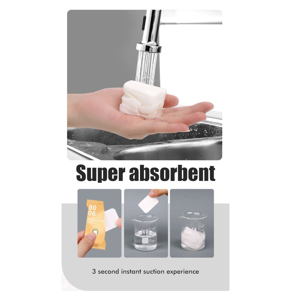 Compressed Travel One Time Towel Portable Camp Outdoor Large and Thick Washcloths Soft Convenient Towels