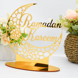 Eid Mubarak Acrylic Ornament Ramadan Decorations for Home Muslim Party Supplies Eid Ramadan Gifts
