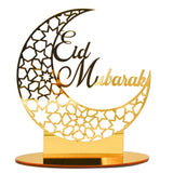 Eid Mubarak Acrylic Ornament Ramadan Decorations for Home Muslim Party Supplies Eid Ramadan Gifts