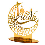 Eid Mubarak Acrylic Ornament Ramadan Decorations for Home Muslim Party Supplies Eid Ramadan Gifts