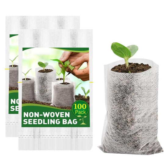 Plant Seedling Bags Biodegradable Non Woven Nursery Bags Eco Friendly Planting Bags
