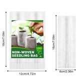 Plant Seedling Bags Biodegradable Non Woven Nursery Bags Eco Friendly Planting Bags