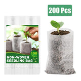 Plant Seedling Bags Biodegradable Non Woven Nursery Bags Eco Friendly Planting Bags