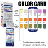 50Pcs 3 In 1 Test Strips Swimming Pool Water Quality Test Paper for Alkalinity Chlorine PH Free Chlorine