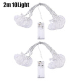 Eid LED Star Moon Light String Mubarak Ramadan Decoration for Home Ramadan Party EID Lantern Decoration