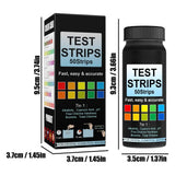 7 in 1 Swimming Pool Water Test Paper 50Pcs Water Quality Strips for Testing PH Chlorine Bromine Acidity Cyanide