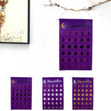 Eid Felt Fabric Countdown Calendar Mubarak Ramadan Advent Calendar Wall Decorations