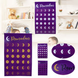 Eid Felt Fabric Countdown Calendar Mubarak Ramadan Advent Calendar Wall Decorations - 45-Degree Angle