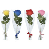 4 Pack Artificial Rose with LED Light Glowing Rose Flowers Gift for Wife Girlfriend Grandma Mother's Day Valentine's Day Birthday Wedding Anniversary