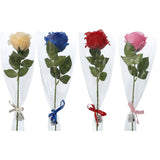 4 Pack Artificial Rose with LED Light Glowing Rose Flowers Gift for Wife Girlfriend Grandma Mother's Day Valentine's Day Birthday Wedding Anniversary - Front View