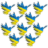 Peace in Ukraine Sticker Peace Dove Decoration Decal Sticker for Car Rear Window Refrigerator Furniture UV Resistant Sticker