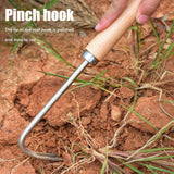 Hand Weed Puller V Shape Weeder Weeding Tools with Handle for Garden Weed Removal Tool Gardening Accessories