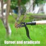 Stand Up Weed Puller Tool Rustproof Weed Remover Tool Hand Weeding Tool Labor Saving Weed Removal Tool