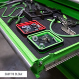Collapsible Magnetic Parts Tray Tool Tray for Screw Nuts Washers Pins Other Small Parts - Rear View