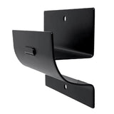 Wall Mount Ladder Grabber Ladder Storage Hook Heavy Duty Metal Ladder Organizer Garage Storage Organizer for Ladder Wheelbarrow Chair