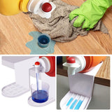 2 Pack Laundry Detergent Holder Detergent Cup Holder Drip Catcher Soap Tray Laundry Soap Dispenser for Fabric Softener Container