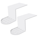 2 Pack Laundry Detergent Holder Detergent Cup Holder Drip Catcher Soap Tray Laundry Soap Dispenser for Fabric Softener Container