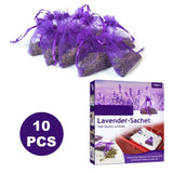 10 Pack Lavender Sachets for Drawers and Closets Perfect for Car Room Air Refreshing Fragrance Sachets Bag