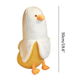 50CM Banana Duck Plush Toy Animal Plush Toy Adorkable Gift Cartoon Banana Duck Sleeping Pillow Home Sofa Bed Decoration