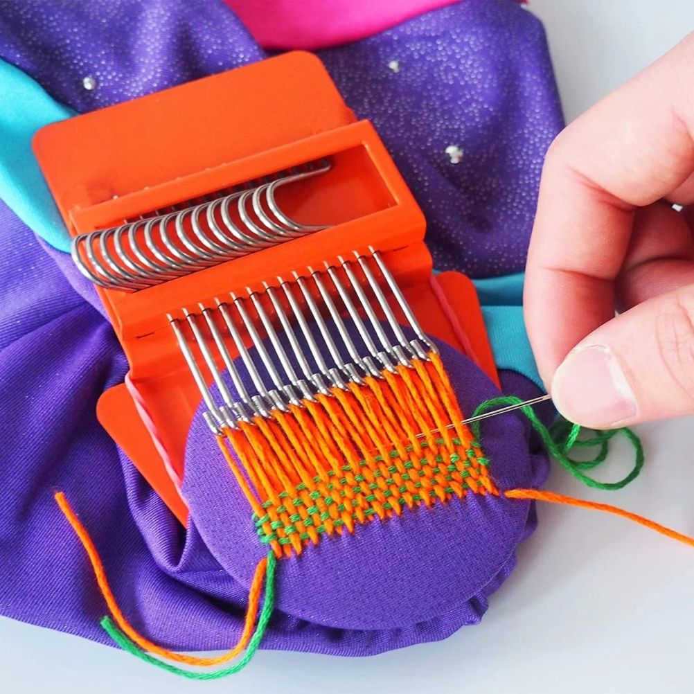 Mini Loom Weave Tool Kit Household Knitting Machine Loom Tamping Machine Speed Weave Tamping Machine