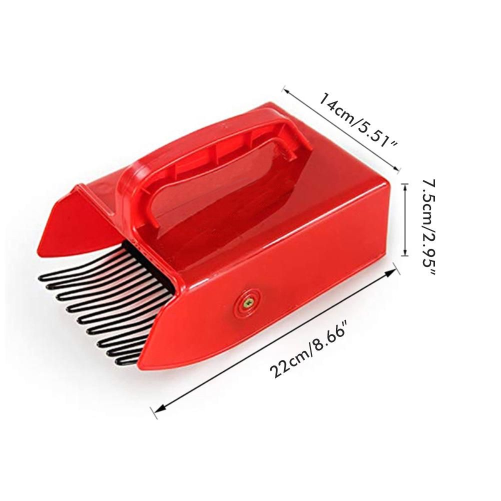 Berry Picker with Metallic Comb and Handle for Easier Berry Bilberries Cloudberries Picking Garden Tool