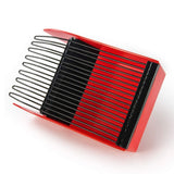 Berry Picker with Metallic Comb and Handle for Easier Berry Bilberries Cloudberries Picking Garden Tool - Top-Down View