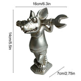 Mouse Statues Resin Animal Figurines for Home Garden Decoration