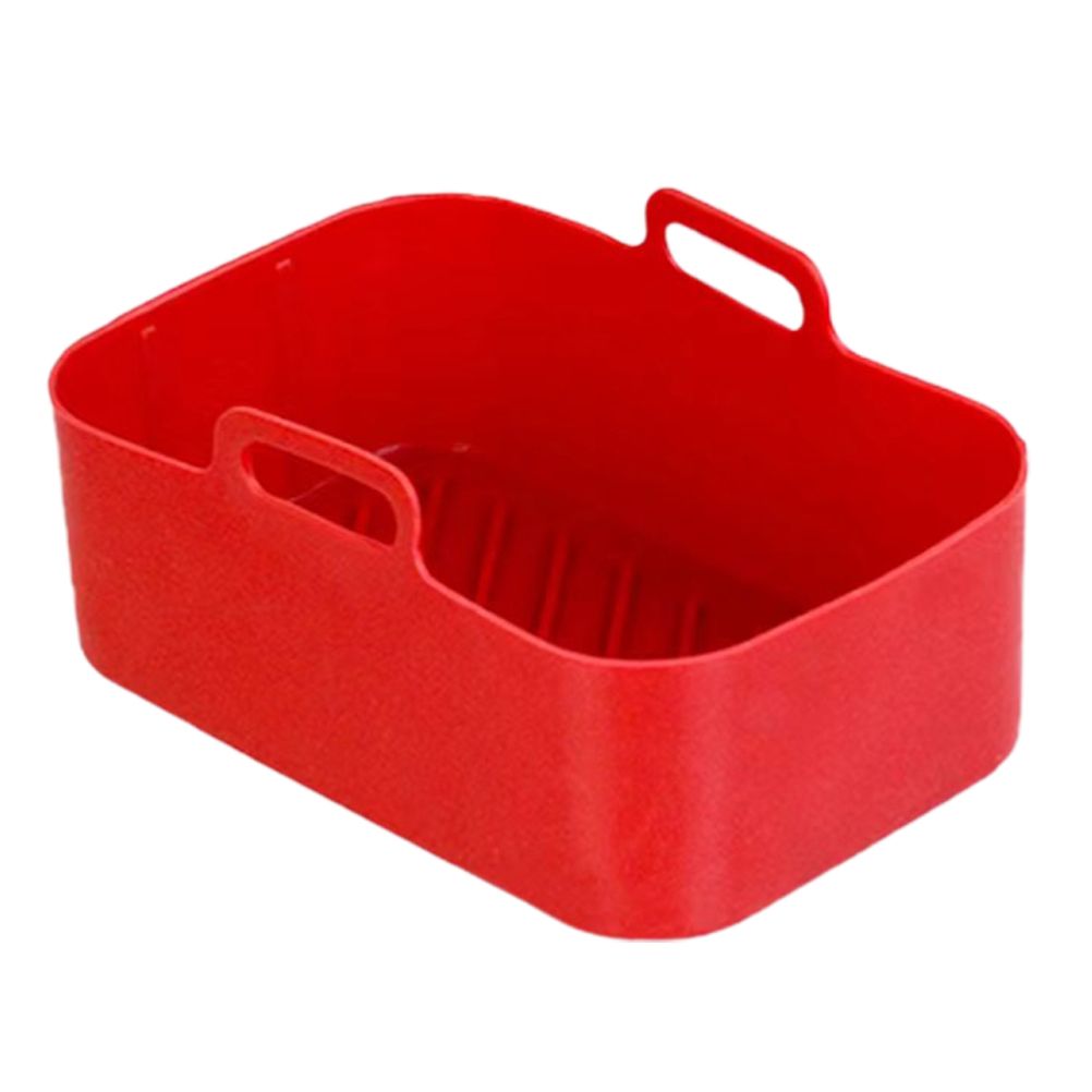 Air Fryer Silicone Pot Food Grade Silicone Double Basket Air Fryer Liners Kitchen Accessories Compatible for Ninha DZ201 Foodi 8QT Dual Basket Air Fryers