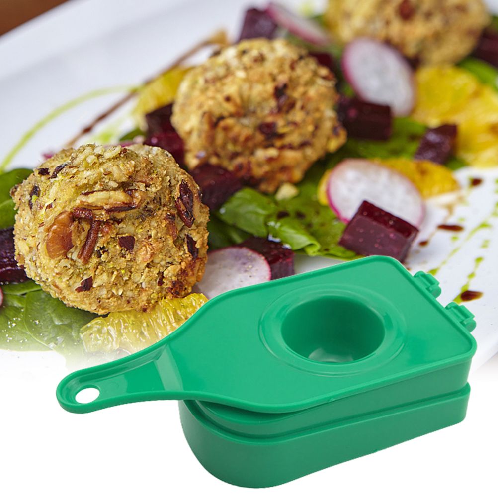 Banana Patacones Mould Plastic Kitchen Tostones Meatball Maker Mould Keuken Gadget Bakken Gebak Diy Mould